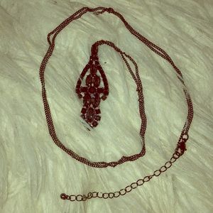 ✨2 for 15✨ long black necklace